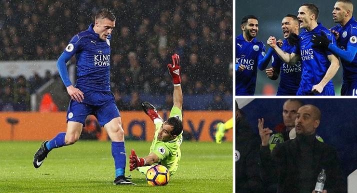 Ảnh bài viết Vardy lập hat-trick, bầy Cáo dạy Pep Guardiola bài học Ngoại hạng Anh