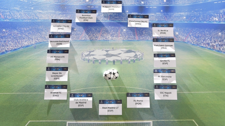 Bốc thăm vòng 16 đội Champions League: Real, M.C dễ thở, Arsenal đụng 'tử thần'