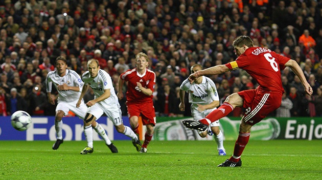 Ảnh bài viết Chiêm ngưỡng 20 bàn thắng để đời của Steven Gerrard