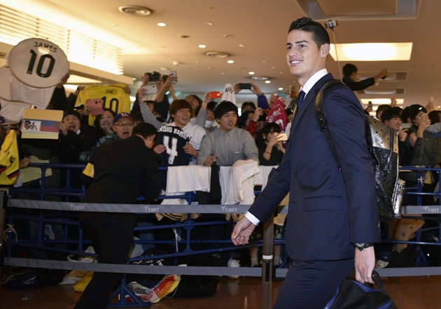 Chùm ảnh: Real có mặt tại Nhật Bản, sẵn sàng chiến FIFA Club World Cup 2016