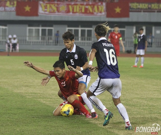 Ảnh bài viết Bóng đá Việt Nam: Hãy xây dựng từ vị thế như…. Campuchia