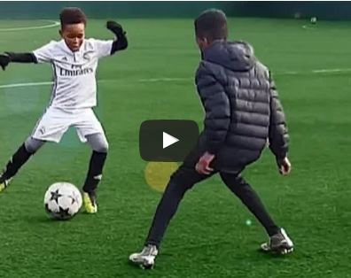 Ảnh bài viết Chú nhóc 7 tuổi biểu diễn kĩ thuật y hệt Ronaldo