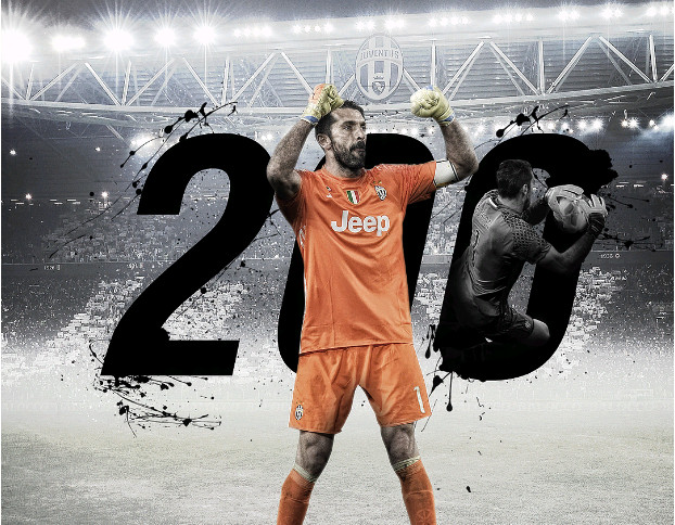 Thắng Roma, Buffon lập kỉ lục "bá đạo"