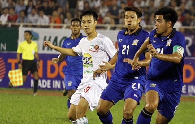 Ảnh bài viết Xuân Trường, Công Phượng "tắt điện" HAGL thua U21 Thái Lan