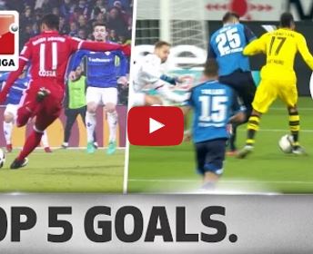 Ảnh bài viết 5 bàn thắng đẹp nhất vòng 15 Bundesliga