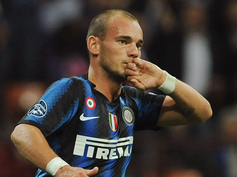 Ảnh bài viết Wesley Sneijder: Bậc thầy đá phạt của Inter Milan
