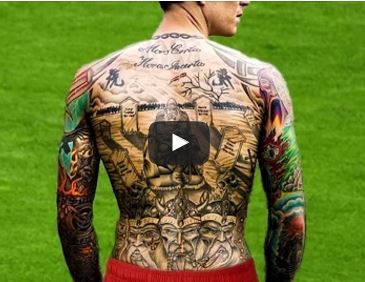 10 cầu thủ xăm mình chằng chịt trong làng bóng đá thế giới