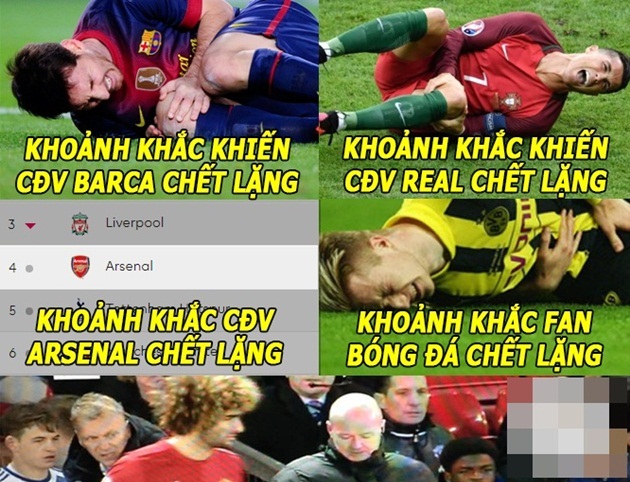 Ảnh chế: Conte 'buồn bã' vì dậm chân tại chỗ; Khoảnh khắc khiến hàng triệu trái tim Quỷ đỏ 'ngừng đập'