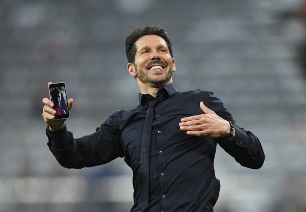 Atletico Madrid chốt tương lai Diego Simeone