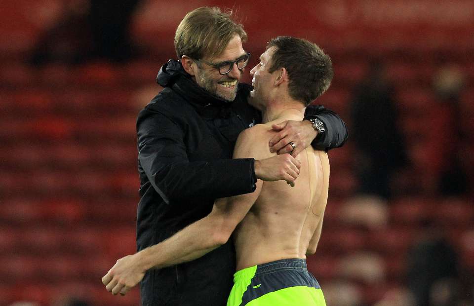 Ảnh bài viết Klopp lấy Dortmund ra động viên NHM của Liverpool