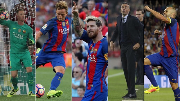 Điểm mặt 5 bản gia hạn 'khủng' của Barca trong năm 2017