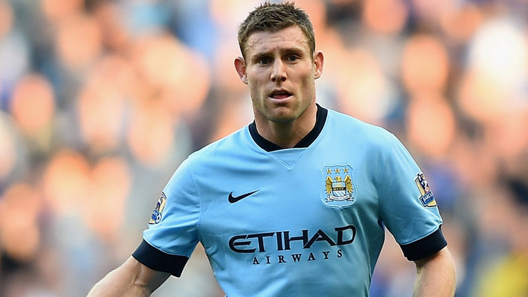 Ảnh bài viết James Milner khi còn khoác áo Man City