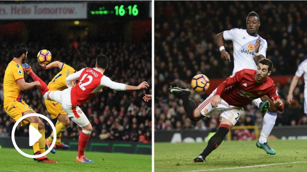 Mkhitaryan vs Giroud - Siêu phẩm 'bò cạp' nào đỉnh hơn?