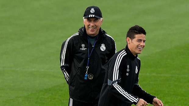Con trai sa sút, cha James Rodriguez ngầm trách Zidane