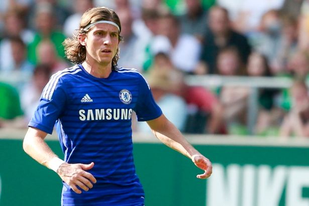 Filipe Luis khi còn khoác áo Chelsea