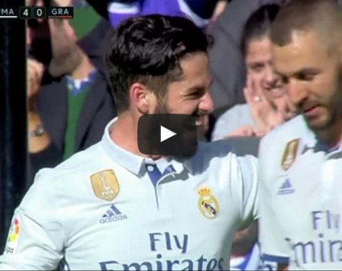 Màn trình diễn ấn tượng của Isco Alarcon vs Granada