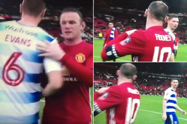 Rooney tẽn tò vì bị từ chối đổi áo