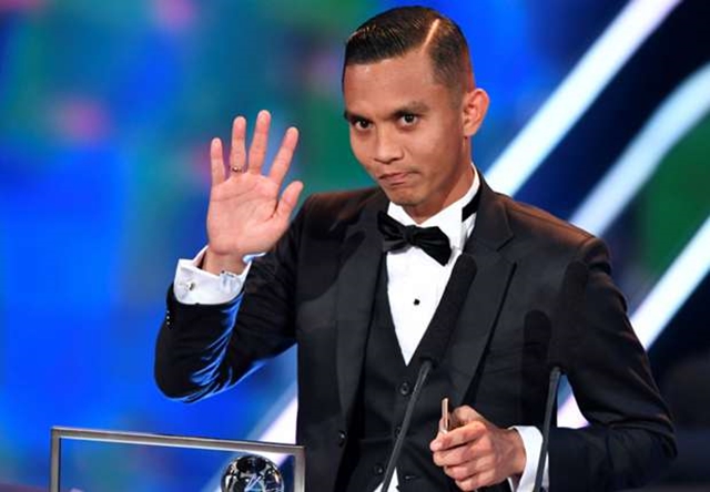 Cầu thủ Malaysia xuất sắc giành giải thưởng Puskas