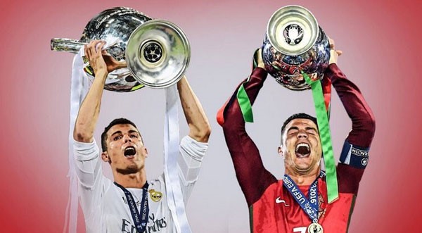 Chùm ảnh: Bộ sưu tập danh hiệu khủng của Ronaldo năm vừa qua