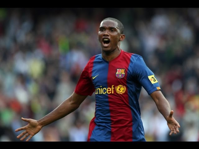 Ảnh bài viết Samuel Eto'o từng bá đạo ra sao ở Barcelona?