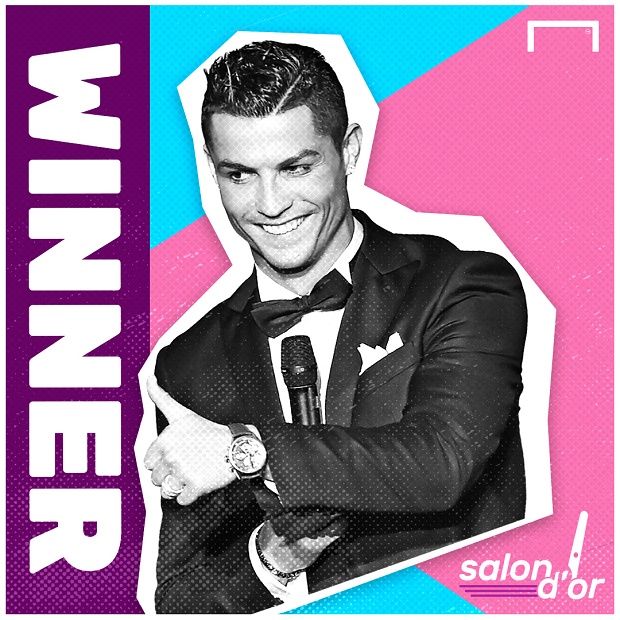 Sau Quả bóng vàng, Ronaldo ẵm thêm...'Mái tóc vàng' của năm