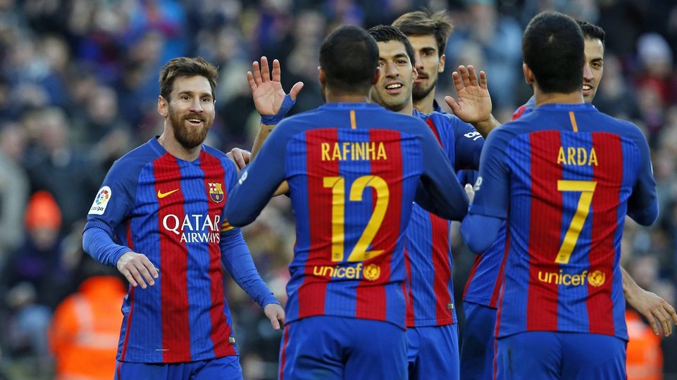 Ảnh bài viết Chùm ảnh: Chiến thắng 'bàn tay nhỏ' của Barca trước Las Palmas