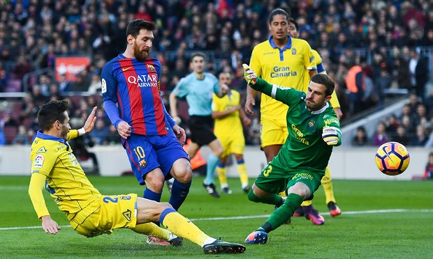 Messi và Suarez đua nhau danh hiệu Pichichi, Barca vùi dập Las Palmas 5 bàn không gỡ