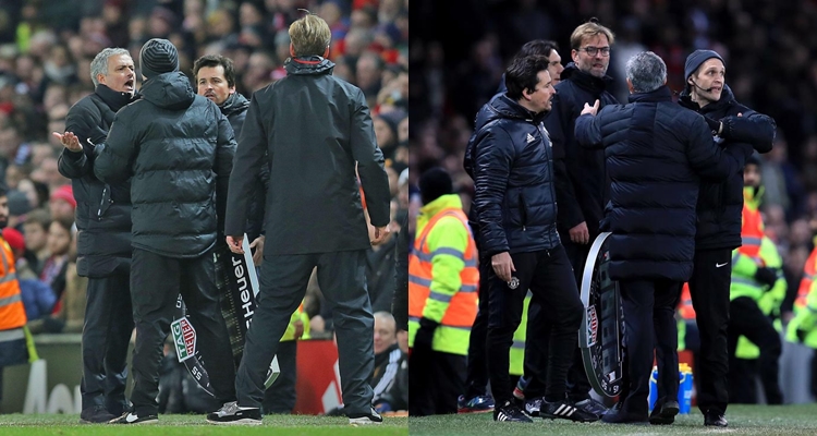 Ảnh bài viết Klopp và Mou phun mưa vào nhau ở derby nước Anh