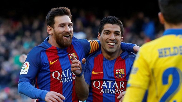 Song sát Messi - Suarez đang 'cân' cả Châu Âu