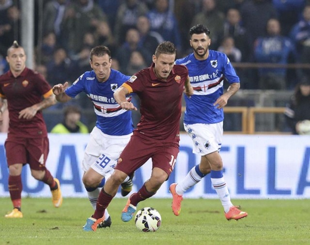 03h00 ngày 20/1, AS Roma vs Sampdoria: Sói và mồi ngon