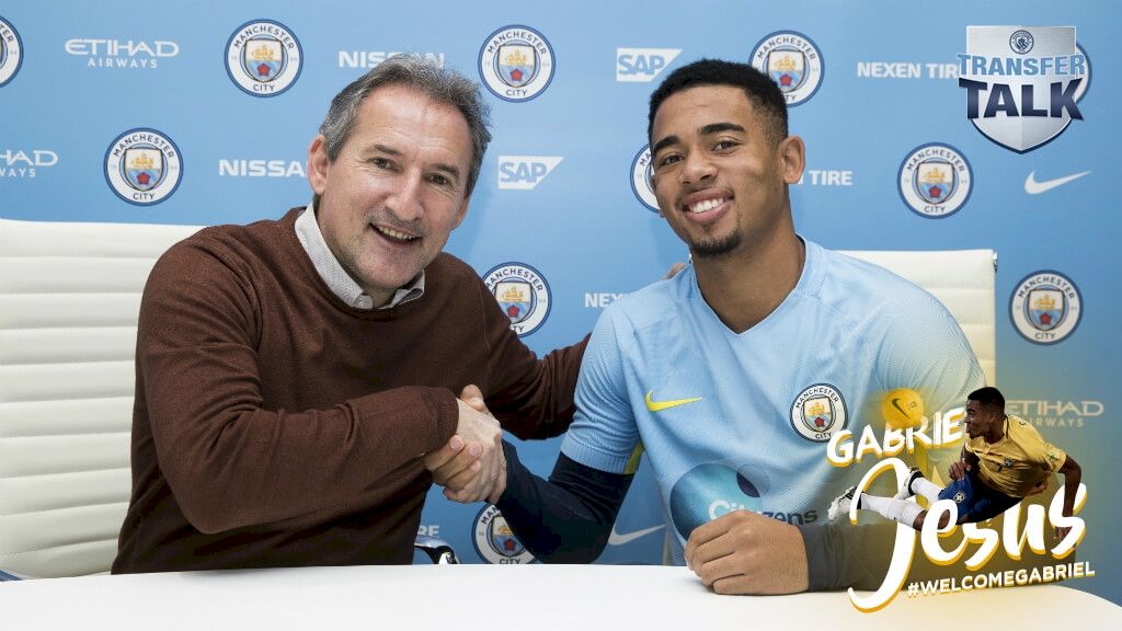 Ảnh bài viết Hôm nay, Man City mới chính thức công bố Gabriel Jesus