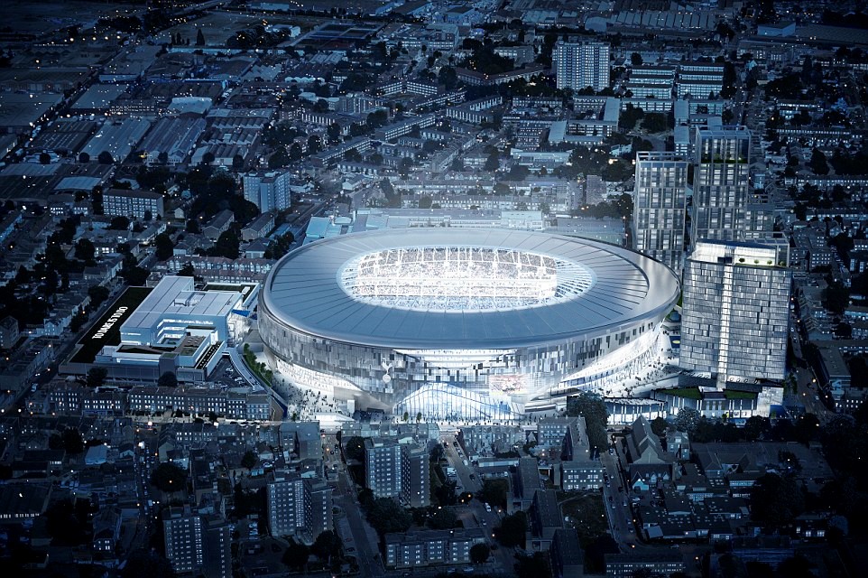 Sân vận động hiện đại bậc nhất nước Anh của Spurs