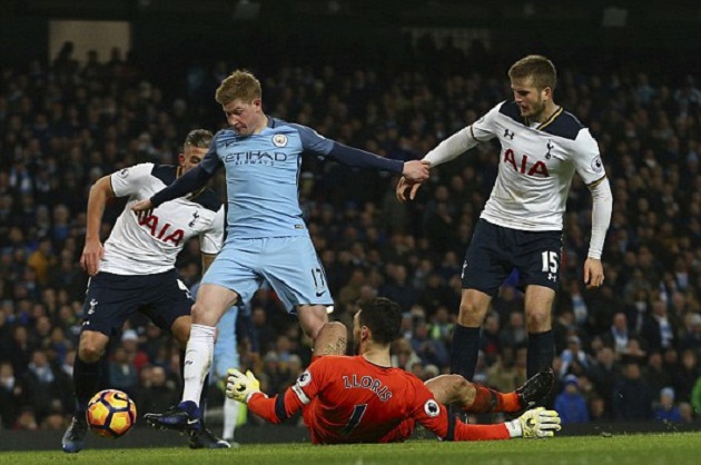 Ảnh bài viết 5 điểm nhấn Man City 2-2 Tottenham: Sai lầm tai hại của Lloris
