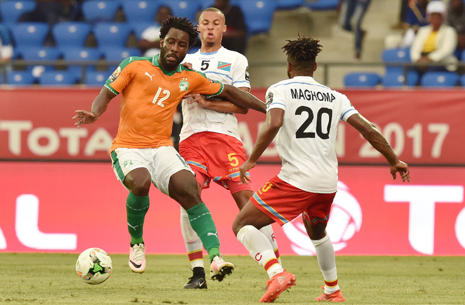 Bờ Biển Ngà 2-2 Congo (African Nations Cup 2017)