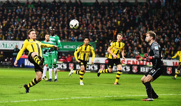 Ảnh bài viết Chùm ảnh: Dortmund nhọc nhằn đả bại Werder Bremen