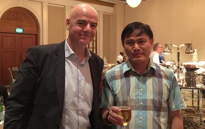 Ảnh bài viết Ông bầu futsal và chủ tịch FIFA