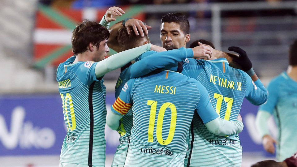 Ảnh bài viết Chùm ảnh: Chiến thắng hủy diệt của Barca ngay trên sân của Eibar