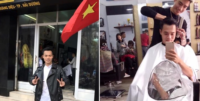Văn Toàn đổi kiểu tóc đón năm mới 2017