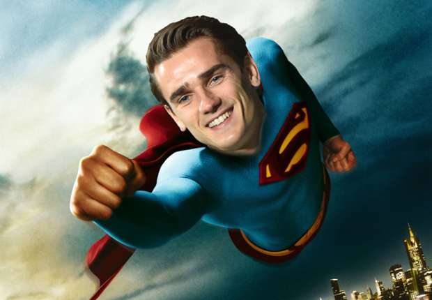 Griezmann được chọn hóa thân vào vai Superman