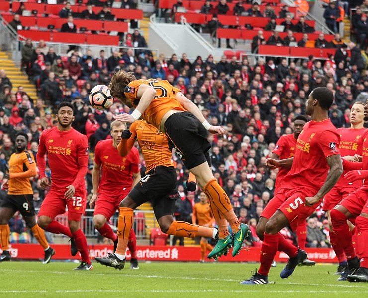 Liverpool 1-2 Wolves (vòng 4 FA Cup)