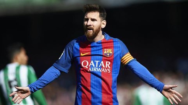 May cho Barca vì Messi không bỗng nhiên thấy buồn