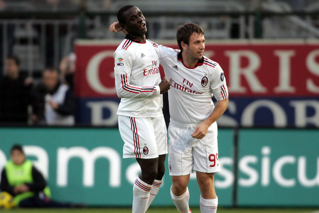 Ảnh bài viết Antonio Cassano khi còn khoác áo AC Milan