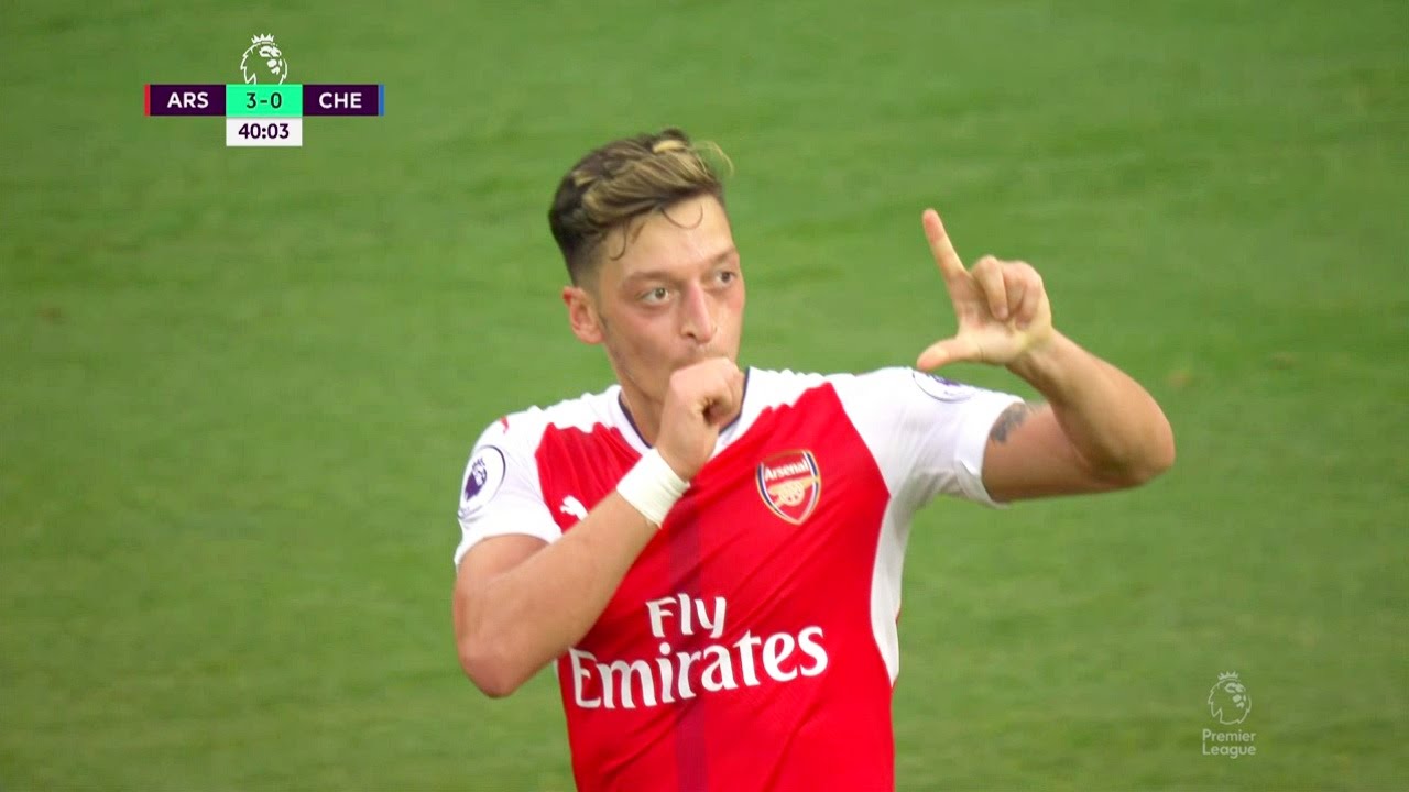 Ảnh bài viết Mesut Oezil chơi tuyệt hay trước Chelsea