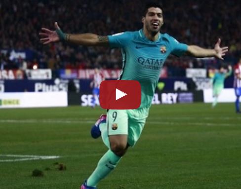 Ảnh bài viết Bàn thắng của Luis Suarez vào lưới Atletico có đẹp hơn 'Rô béo' và Romario?