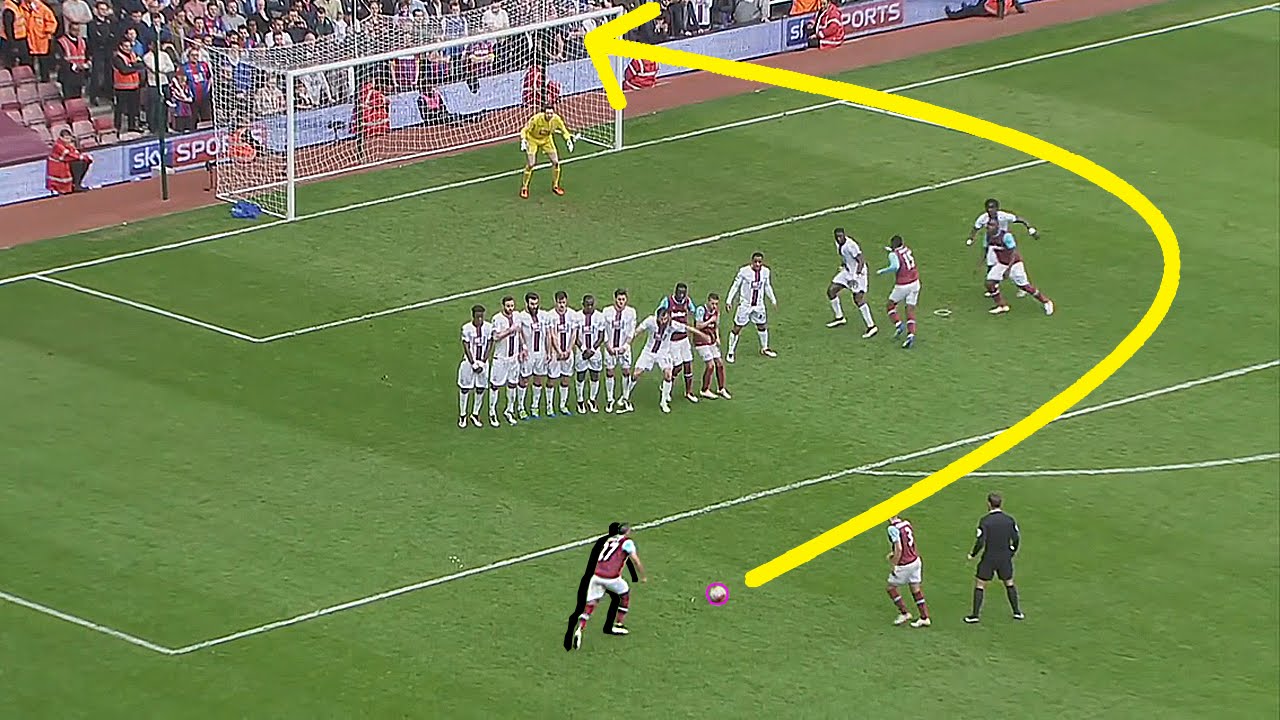 Ảnh bài viết Top 10 bàn thắng đẹp nhất có quỹ đạo hình "trái chuối"