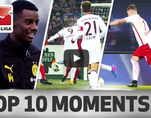 Ảnh bài viết 10 khoảnh khắc đáng nhớ nhất Bundesliga tháng Giêng