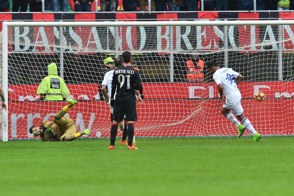 AC Milan vs Sampdoria (Vòng 23 Serie A)