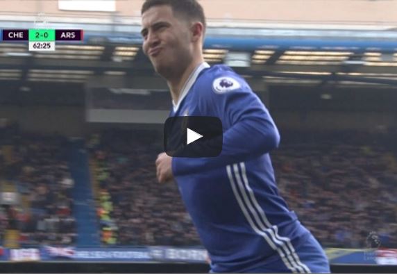 Ảnh bài viết Eden Hazard chơi cực hay trong trận Chelsea 3-1 Arsenal
