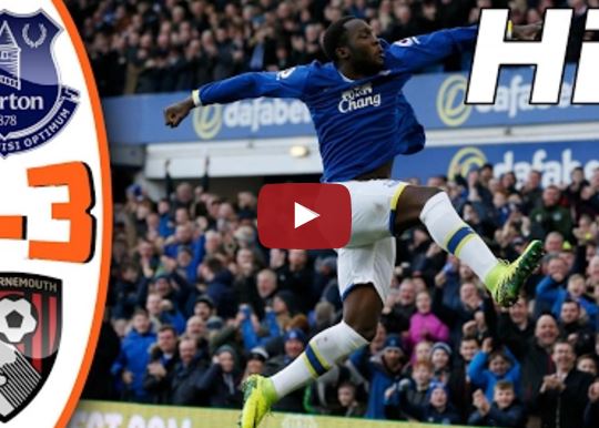 Ảnh bài viết Everton 6 - 3 AFC Bournemouth (vòng 24 Ngoại hạng Anh)