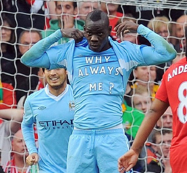 Ảnh bài viết Những pha xử lí chẳng giống ai của Balotelli